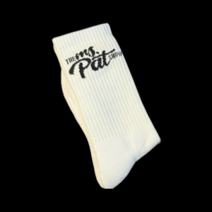 Ms. Pat Show White Socks